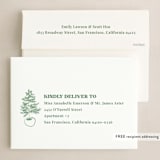 "Potted Joy" - Holiday Cards in Pear by Baumbirdy - FREE Recipient Addressing