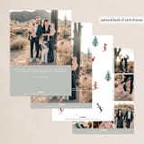 "Snow Fun" - Holiday Cards in Snow by Elly - Back of Card