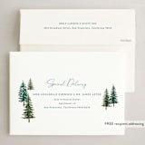 "Snowfall" - Holiday Cards in Night by Elly - FREE Recipient Addressing
