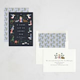 "born in bethlehem" - Holiday Cards in Midnight by Jamie Alexander - Assembled