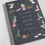 "born in bethlehem" - Holiday Cards in Midnight by Jamie Alexander - Detail