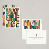"Colorful joy" - Holiday Cards in Traditional by lulu and isabelle - Assembled