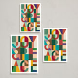 "Colorful joy" - Holiday Cards in Traditional by lulu and isabelle - Formats Available