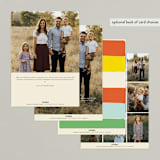 "Years Truly" - Holiday Cards in Sherbert by Yours Madly - Back of Card