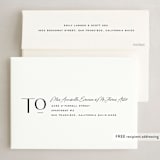 "Starry Night" - Holiday Cards in Ink by Annie Clark - FREE Recipient Addressing