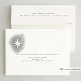 "Red Deer" - Holiday Cards in Starlight by jinseikou - FREE Recipient Addressing