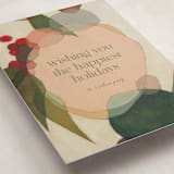 "Cirque" - Holiday Cards in Peppermint by Wendy Keller - Detail