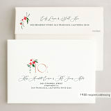 "Botanical Noel" - Holiday Cards in Balsam by Itsy Belle Studio - FREE Recipient Addressing