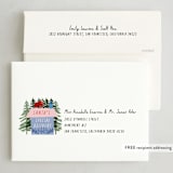 "Santa's Delivery" - Holiday Cards in Sky by Elly - FREE Recipient Addressing