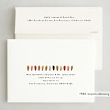 "All lit up" - Holiday Cards in Holly Berry by Heather Francisco - FREE Recipient Addressing