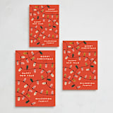 "All lit up" - Holiday Cards in Holly Berry by Heather Francisco - Formats Available