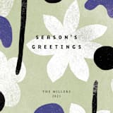 "vanilla and pepper" - Holiday Cards in Pistachio by Sumak Studio - Close-Up