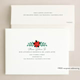 "Ornament Bouquet" - Holiday Cards in Snow by Angel Walker - FREE Recipient Addressing
