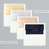"Classic Christmas" - Holiday Cards in Sapphire by Susan Zinader - Envelope Liners
