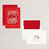 "Let Your Heart Be Light" - Holiday Cards in Holly Berry by Erin L. Wilson - Assembled