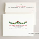 "Christmas Mantel" - Holiday Cards in Ivory by Susan Moyal - FREE Recipient Addressing