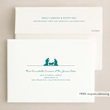 "Joy Blessings" - Holiday Cards in Emerald by Nam Bourassa - FREE Recipient Addressing