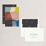 "Color Fields" - Holiday Cards in Earth by Sumak Studio - Assembled