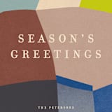 "Color Fields" - Holiday Cards in Earth by Sumak Studio - Detail