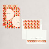 "Mid-Century Christmas" - Holiday Cards in Holly by Lauren Jinhee - Assembled