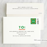 "Jolly Good" - Holiday Cards in Mistletoe by Yours Madly - FREE Recipient Addressing