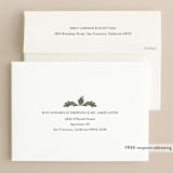 "Ornament Trio" - Holiday Cards in Juniper by Stephanie Biller - FREE Recipient Addressing