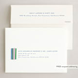 "typographc" - Holiday Cards in Frosty by Jen Owens - FREE Recipient Addressing