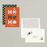 "Santa's Christmas Sleigh" - Holiday Cards in Cider by Jenna Skead - Assembled