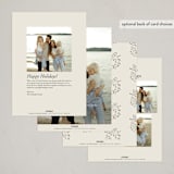 "A House" - Holiday Cards in Ivory by Petra Kern - Back of Card Options