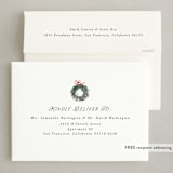 "A House" - Holiday Cards in Ivory by Petra Kern - FREE Recipient Addressing