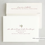 "Festive Brownstone" - Holiday Cards in Vanilla by Ana Sharpe - FREE Recipient Addressing