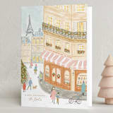 "City Sidewalk IV" - Holiday Cards in Latte by Creo Study - Folded Card
