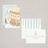 "City Sidewalk IV" - Holiday Cards in Latte by Creo Study - Assembled