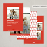 "Home for the Holidays" - Holiday Cards in Snowfall by Susan Zinader - Back of Card Options