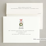 "Home for the Holidays" - Holiday Cards in Snowfall by Susan Zinader - FREE Recipient Addressing
