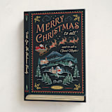 "The Night Before Christmas" - Holiday Cards in Coal by Paper Sun Studio - Folded Card