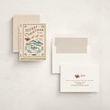 "The Night Before Christmas" - Holiday Cards in Vanilla by Paper Sun Studio - Assembled