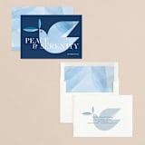 "serenity dove" - Holiday Cards in Midnight by amanda lawrence - Assembled