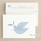 "serenity dove" - Holiday Cards in Midnight by amanda lawrence - FREE Recipient Addressing