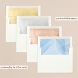 "serenity dove" - Holiday Cards in Midnight by amanda lawrence - Envelope Liners
