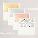 "Winter Ice" - Holiday Cards in Forest by Morgan Ramberg - Envelope Liners