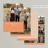 "Year in Review" - Holiday Cards in Persimmon by cambria - Back of Card