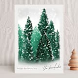 "montagna" - Holiday Cards in Fog by chocomocacino - Front