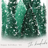 "montagna" - Holiday Cards in Fog by chocomocacino - Detail