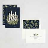 "Advent" - Holiday Cards in Midnight by Laura Hankins - Assembled