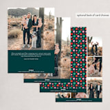 "Ornament Peace, Joy, Hope" - Holiday Cards in Cypress by Angel Walker - Back of Card