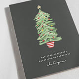 "finding merry" - Holiday Cards in Midnight by Sara Hicks Malone - Detail