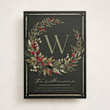 "Wild Wreath" - Holiday Cards in Garland by Wildfield Paper Co - Front