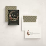 "Wild Wreath" - Holiday Cards in Garland by Wildfield Paper Co - Assembled