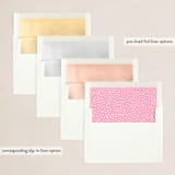 "Bough Wow" - Holiday Cards in Wintermint by Nadia Hassan - Envelope Liners